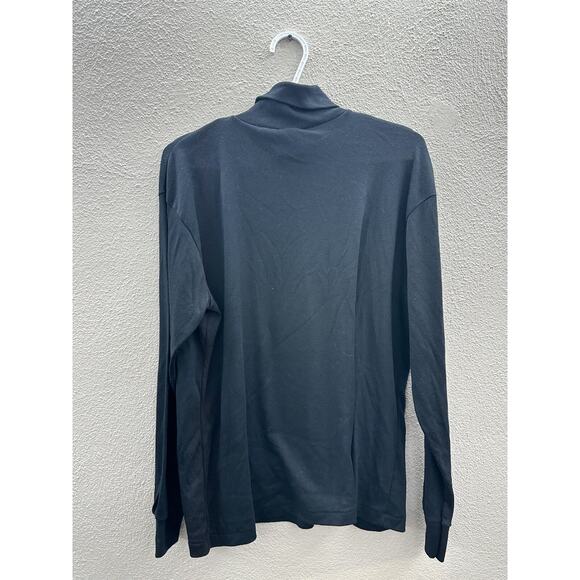 Womens Bobbie Brooks Turtleneck Size X-Large Black Long Sleeve - Picture 6 of 10